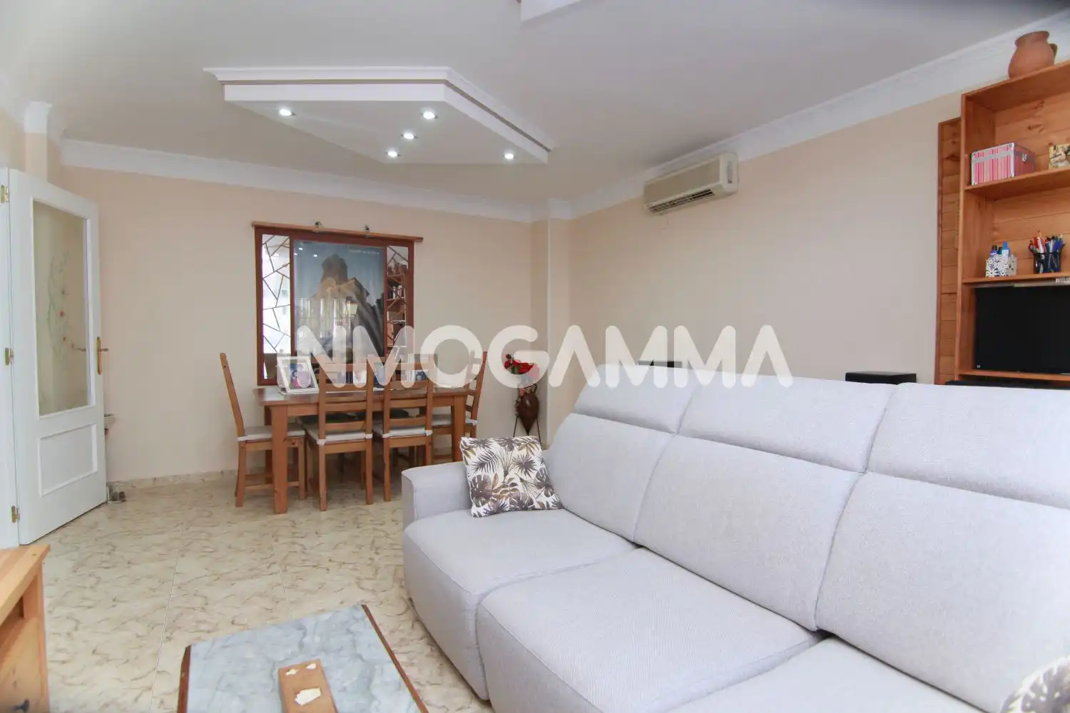 Wohnzimmer von Maisonette zum Verkauf in Cullera mit Klimaanlage, Abstellraum und Balkon