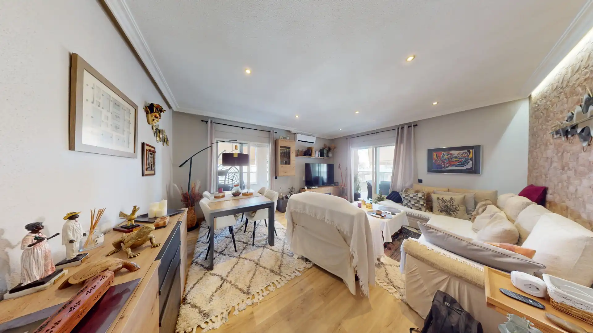 Sala d'estar de Àtic en venda en Torrevieja amb Aire condicionat, Calefacció i Terrassa