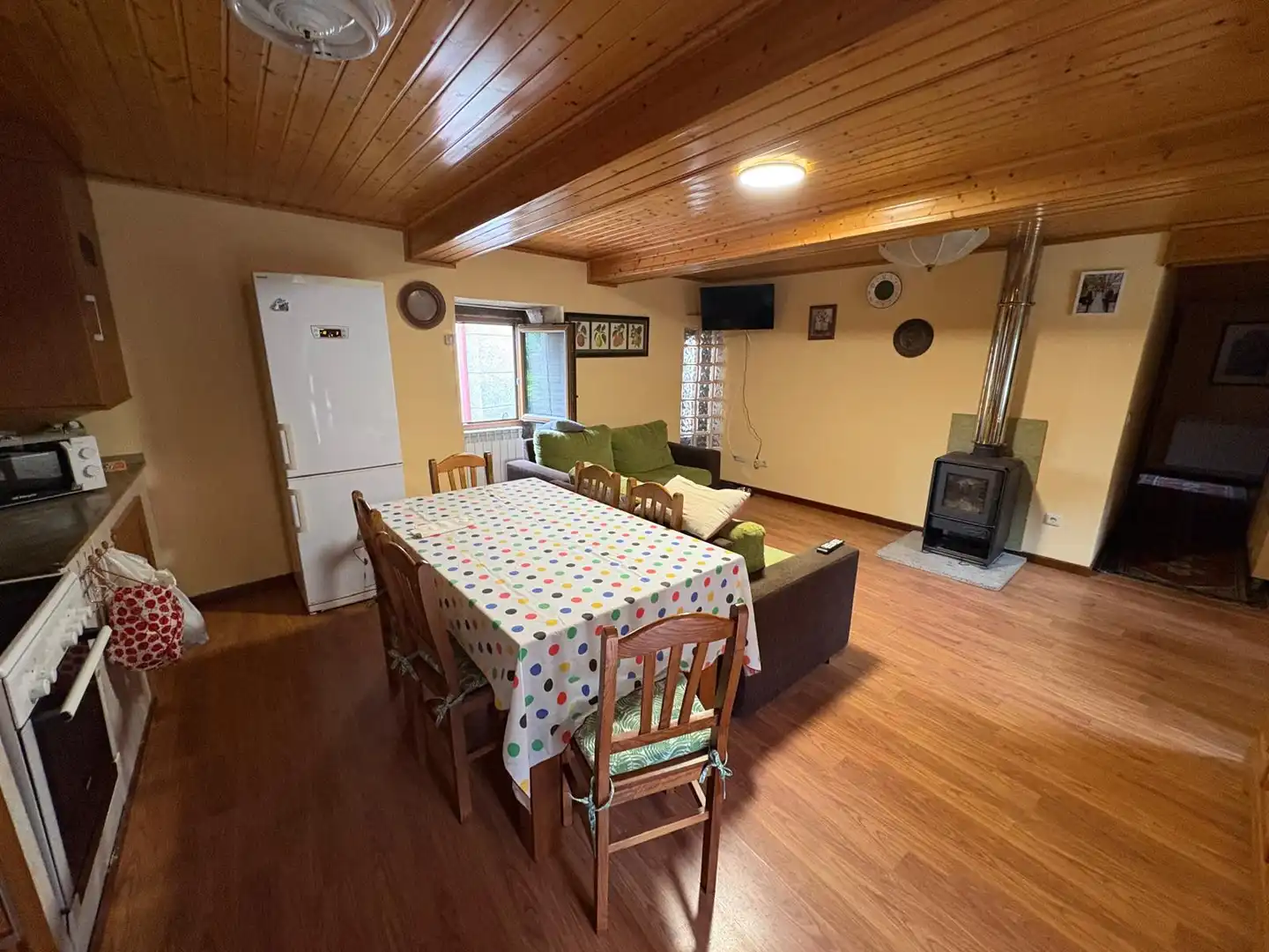 Dining room of Houses for rent in Covelo  with Private garden, Swimming Pool and Furnished