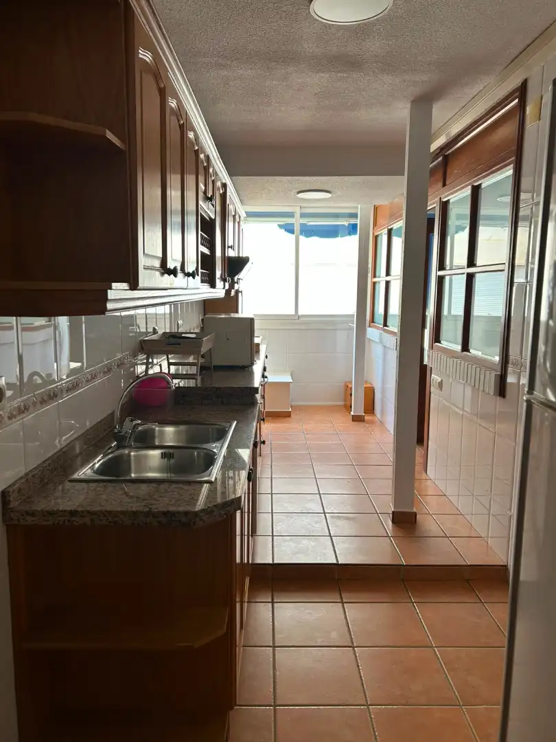 Kitchen of Attic for rent in Alicante / Alacant  with Air Conditioner, Heating and Terrace