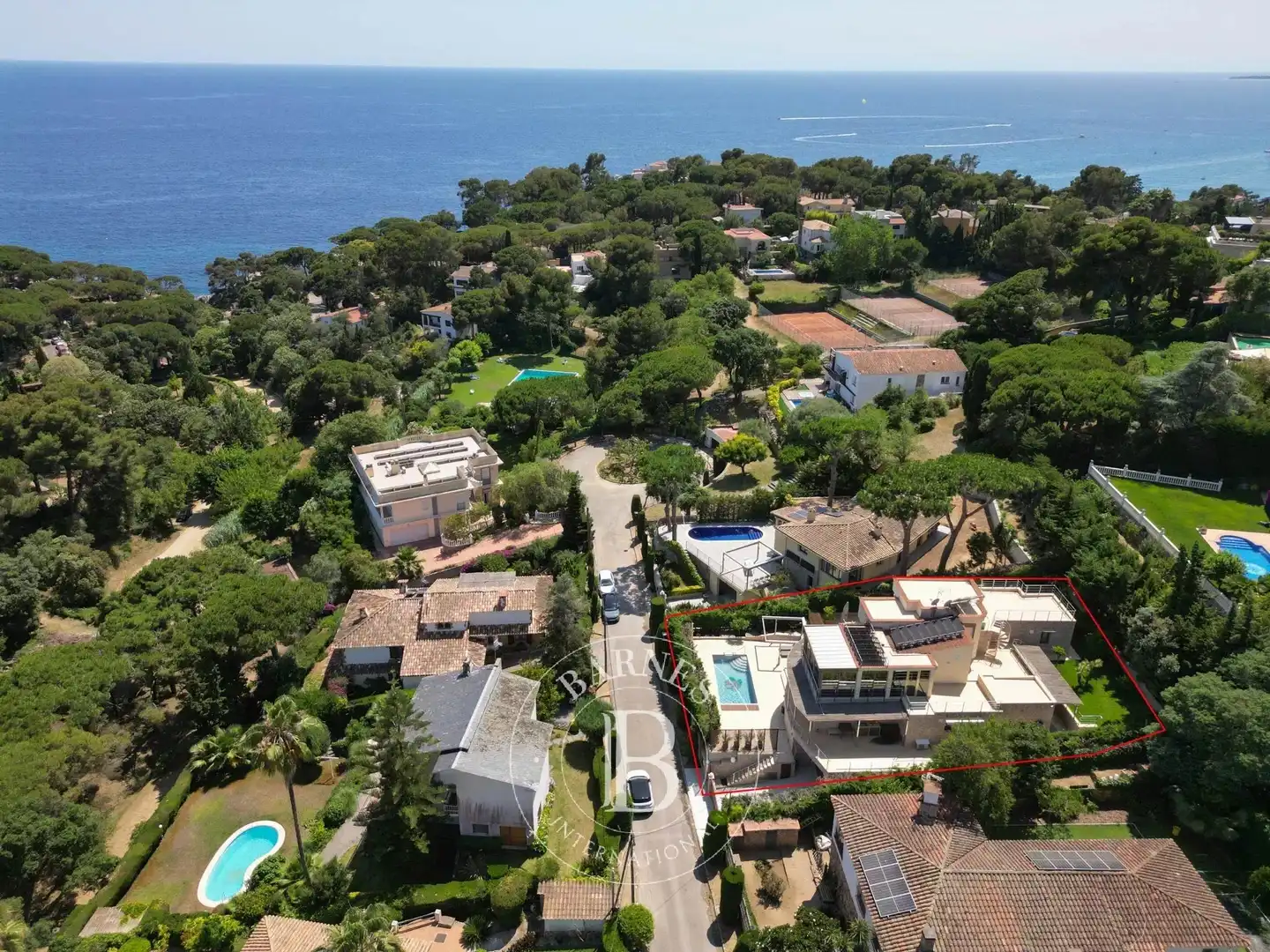 Vista exterior de Casa o chalet en venta en Lloret de Mar con Aire acondicionado, Calefacción y Jardín privado