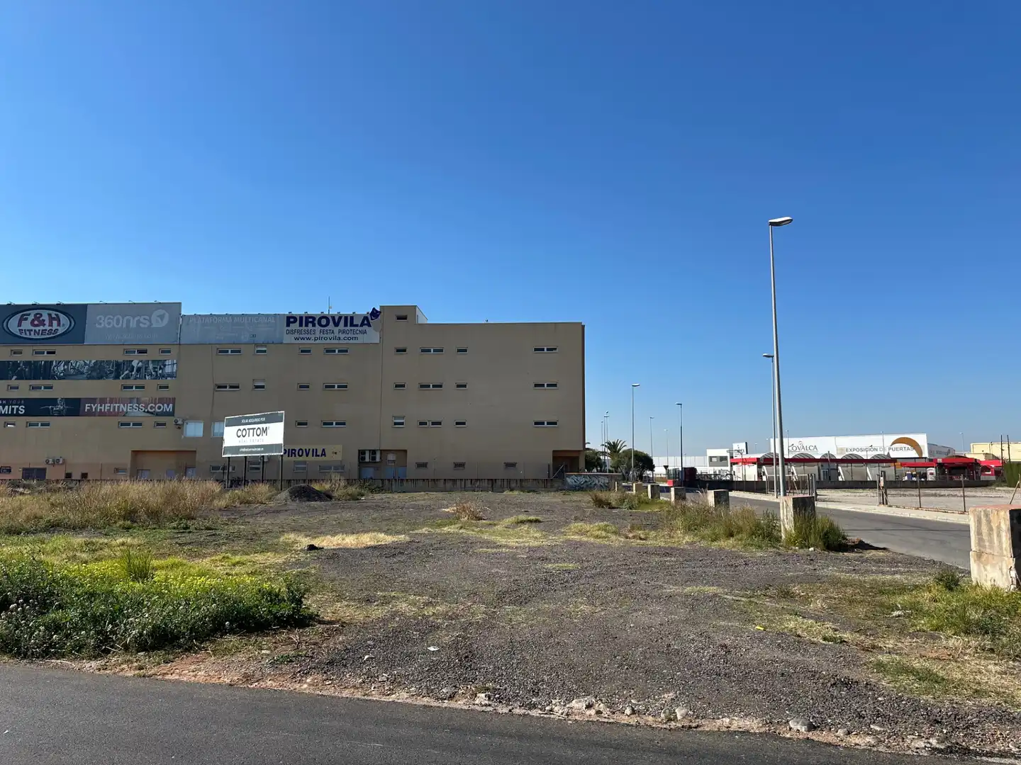 Vista exterior de Terreno industrial en venta en Vila-real