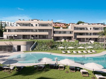 Apartamento con piscina en venta en Casares pueblo