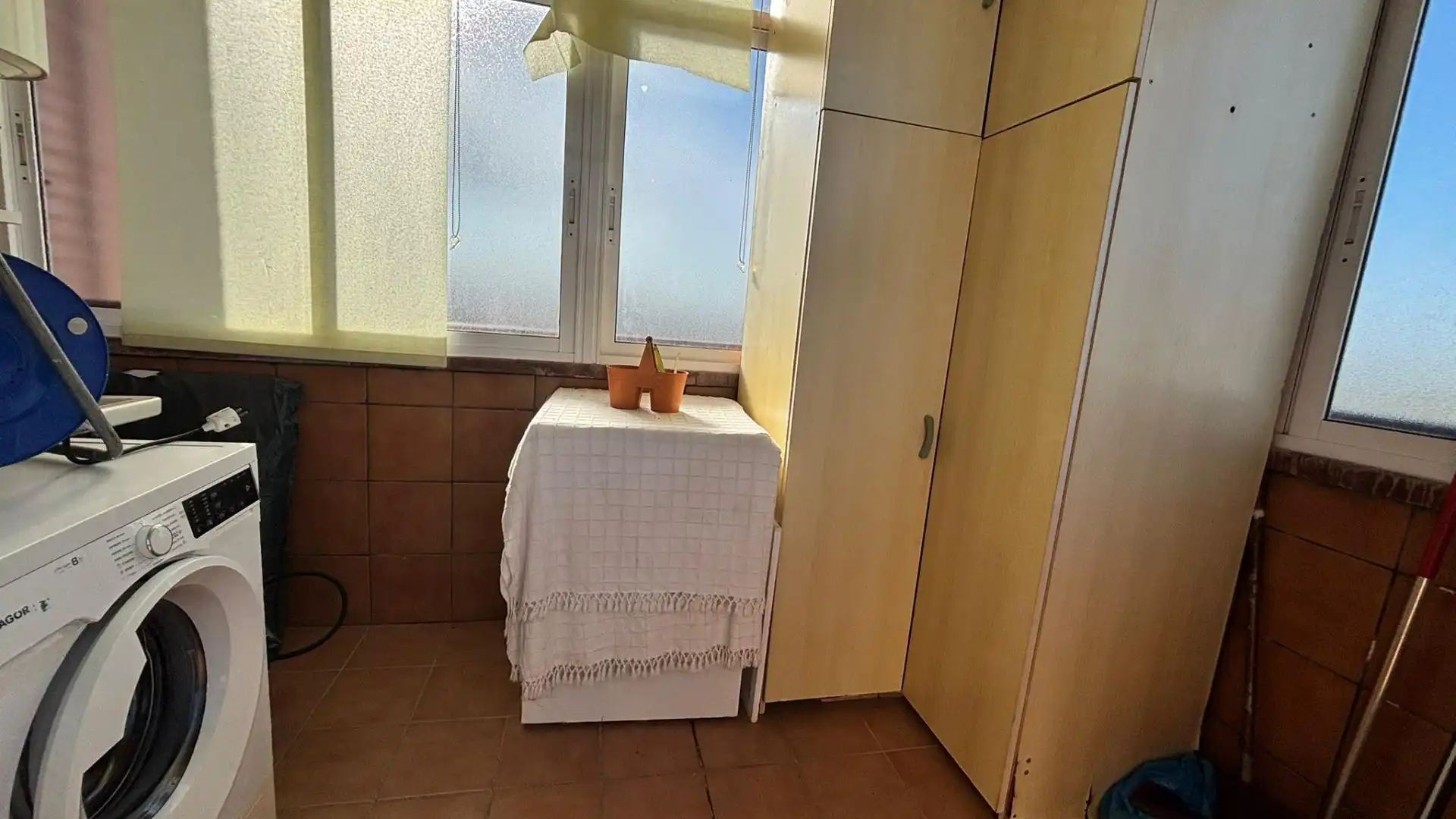 Kitchen of Attic for sale in Cartagena  with Air Conditioner, Terrace and Furnished