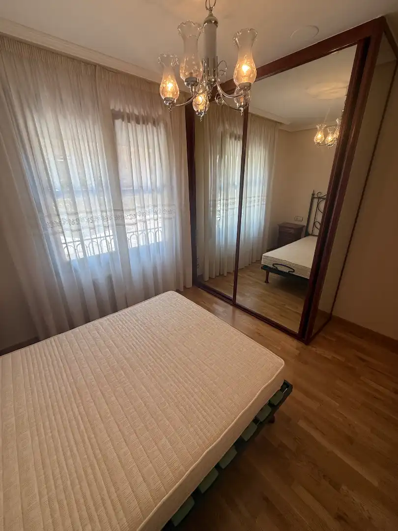 Bedroom of Apartments for rent in Ponferrada  with Heating, Furnished and Washing machine
