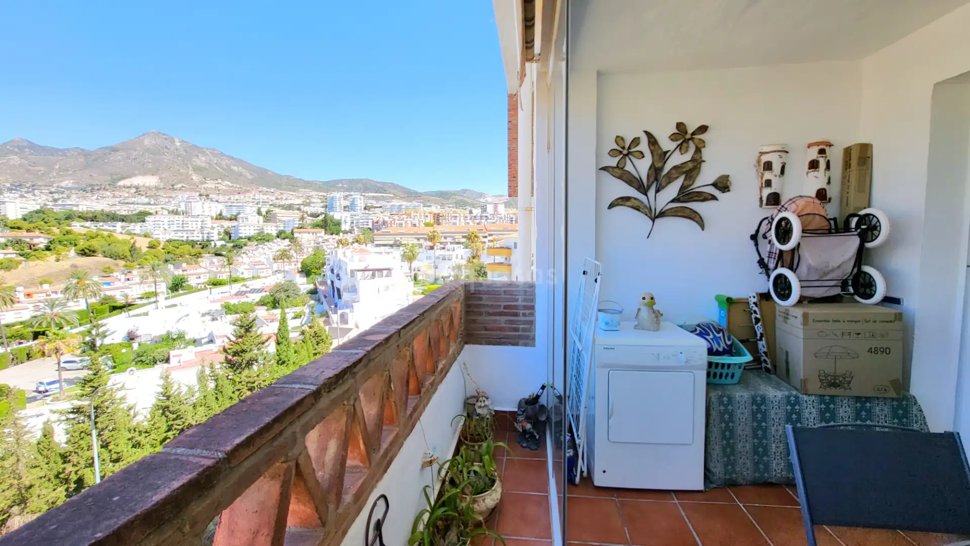 Balcony of Flat for sale in Benalmádena  with Air Conditioner, Heating and Terrace