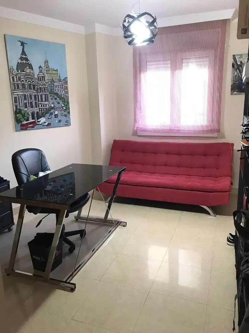 Living room of Flat for rent in Algeciras  with Air Conditioner and Furnished