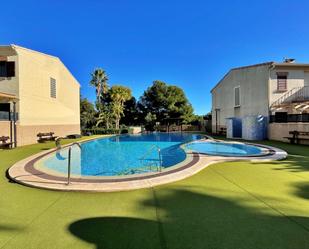 Swimming pool of Single-family semi-detached to rent in Calpe / Calp  with Air Conditioner, Heating and Terrace