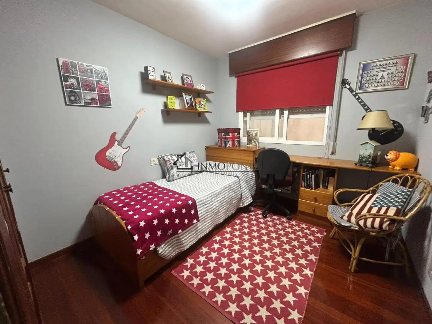 Dormitori de Apartament de lloguer en Poio amb Moblat