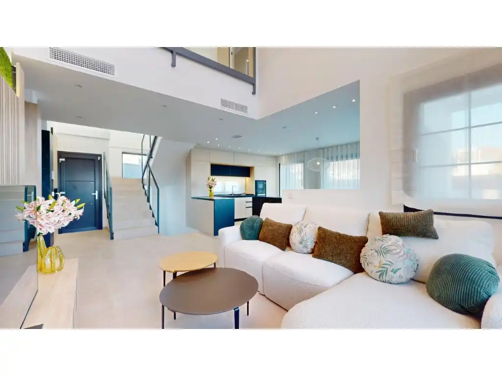 Wohnzimmer von Haus oder Chalet zum Verkauf in Finestrat mit Schwimmbad