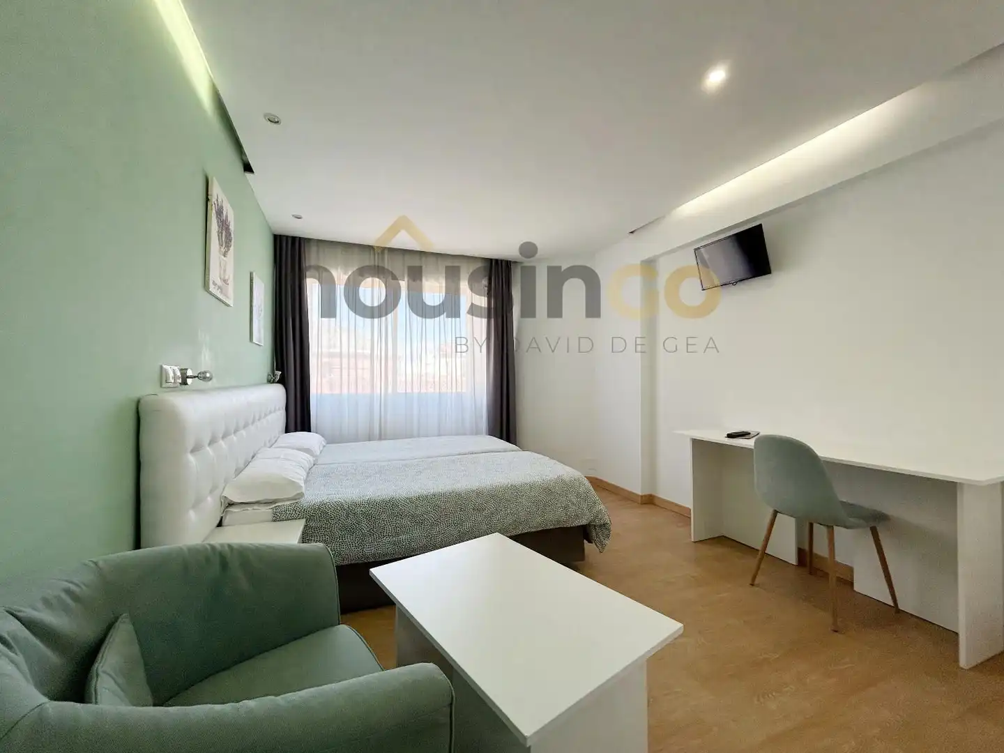 Habitación de Estudio de alquiler en Madrid con Aire acondicionado, Calefacción y Amueblado