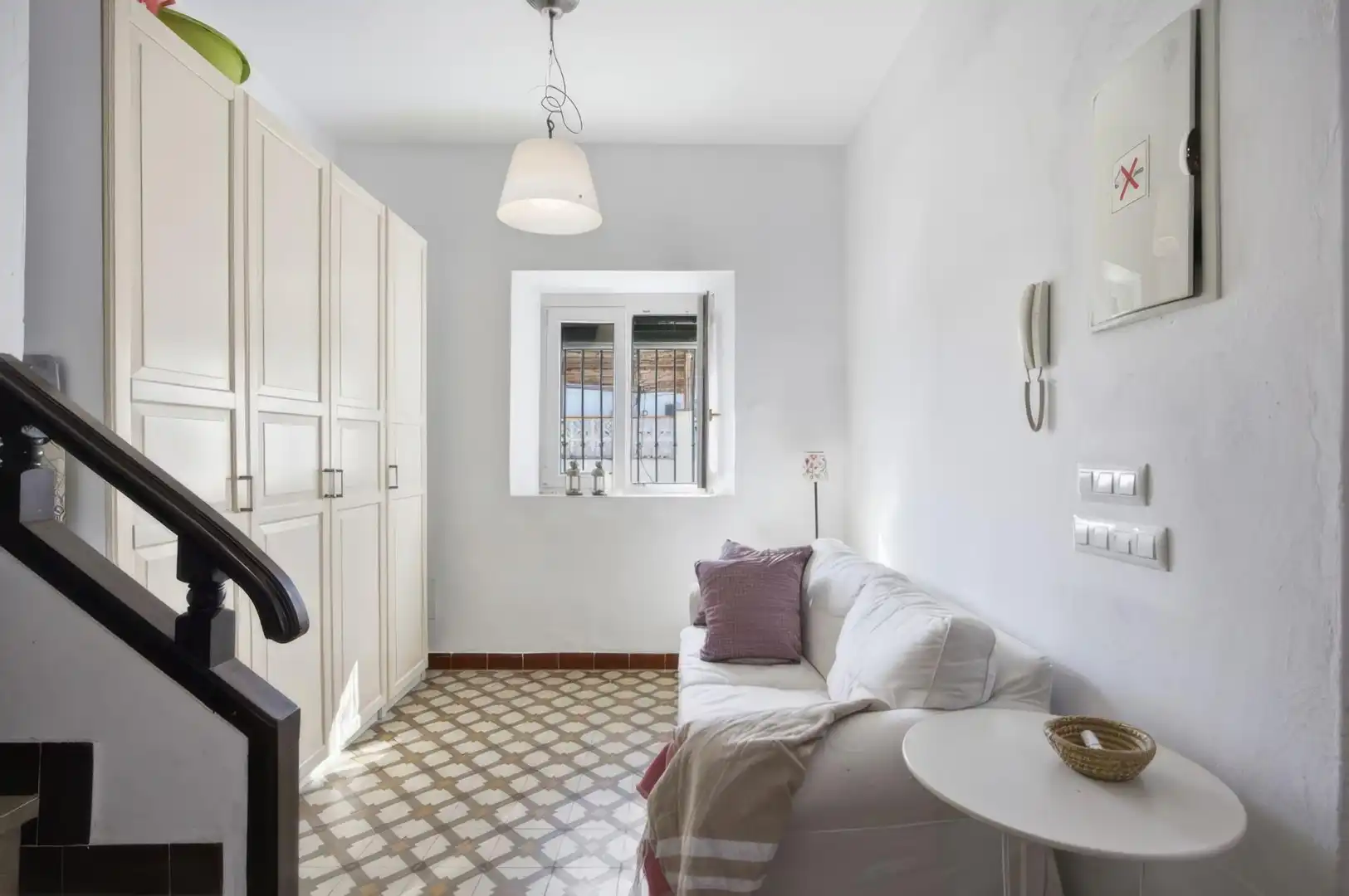 Wohnzimmer von Haus oder Chalet zum Verkauf in Vejer de la Frontera mit Privatgarten, Terrasse und Möbliert