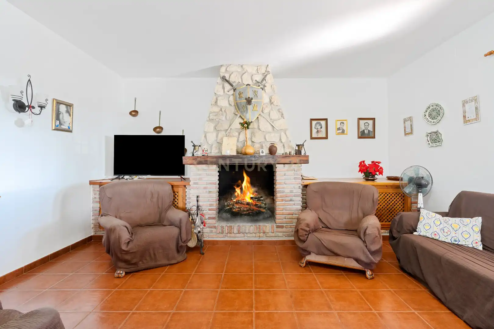 Sala de estar de Casa o chalet en venta en Motril con Jardín privado, Trastero y Piscina
