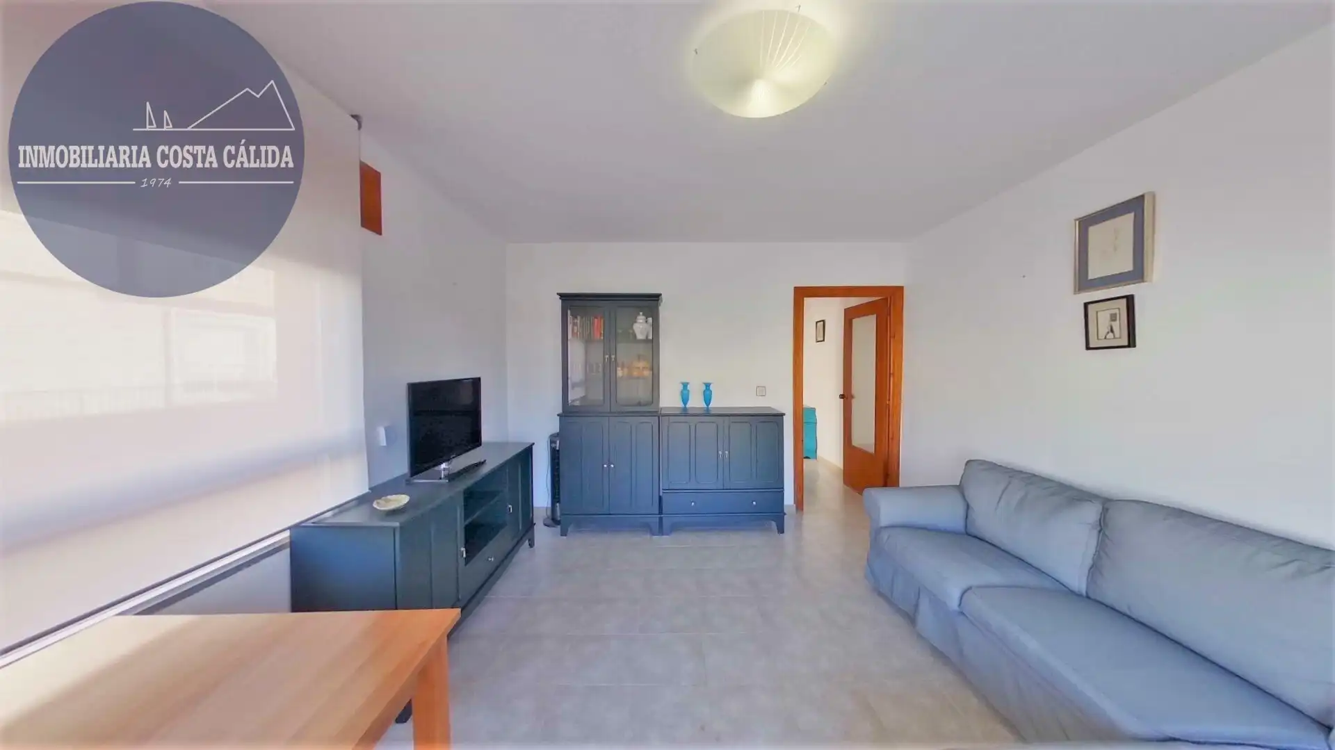 Sala de estar de Dúplex en venta en Águilas con Jardín privado, Terraza y Trastero