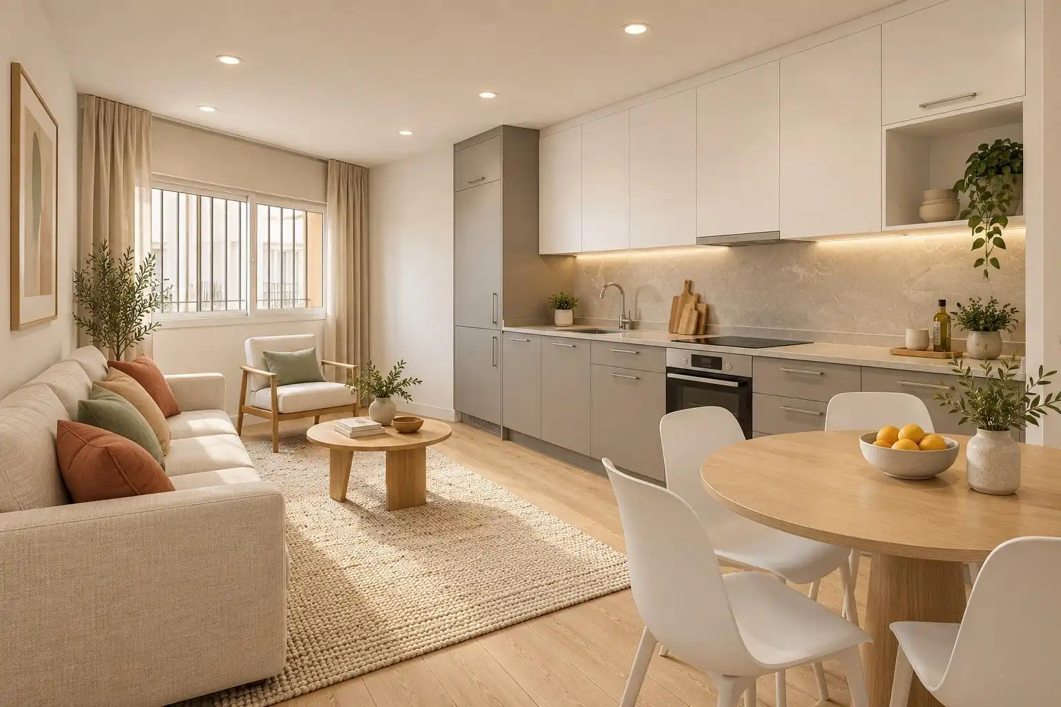 Sala de estar de Estudio en venta en Poblats Marítims