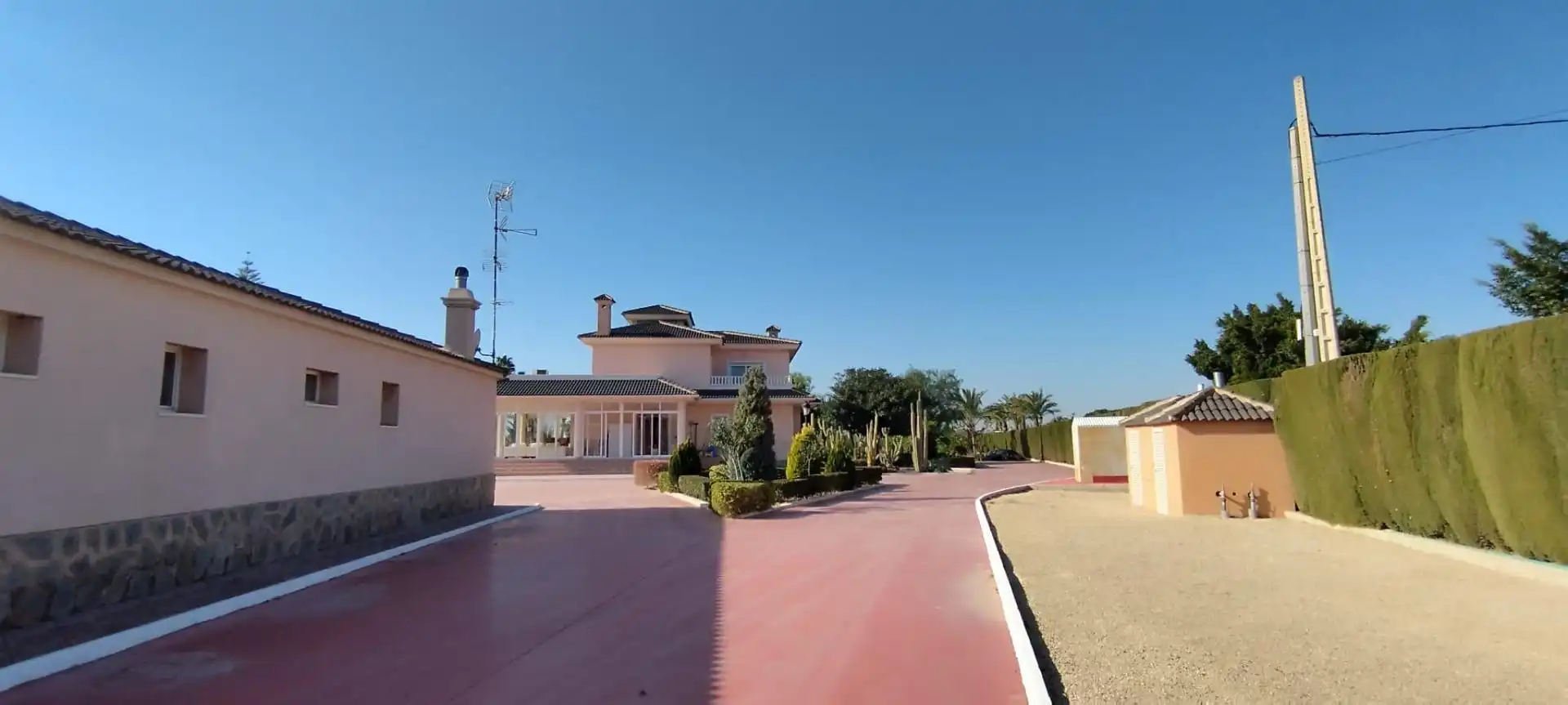 Exterior view of Houses for sale in Elche / Elx  with Air Conditioner, Private garden and Terrace