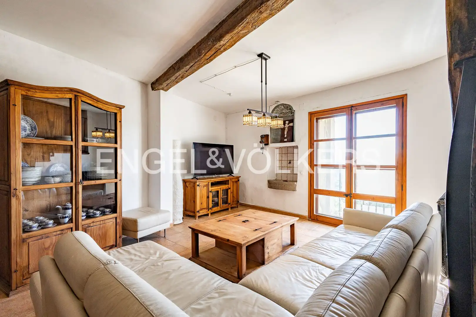 Sala de estar de Casa o chalet en venta en Calonge de Segarra con Calefacción, Jardín privado y Terraza