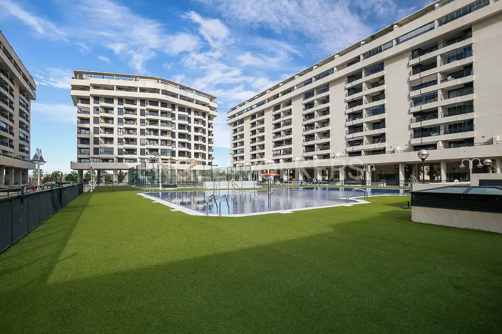 Vista exterior de Piso en venta en Alboraya con Aire acondicionado, Calefacción y Terraza