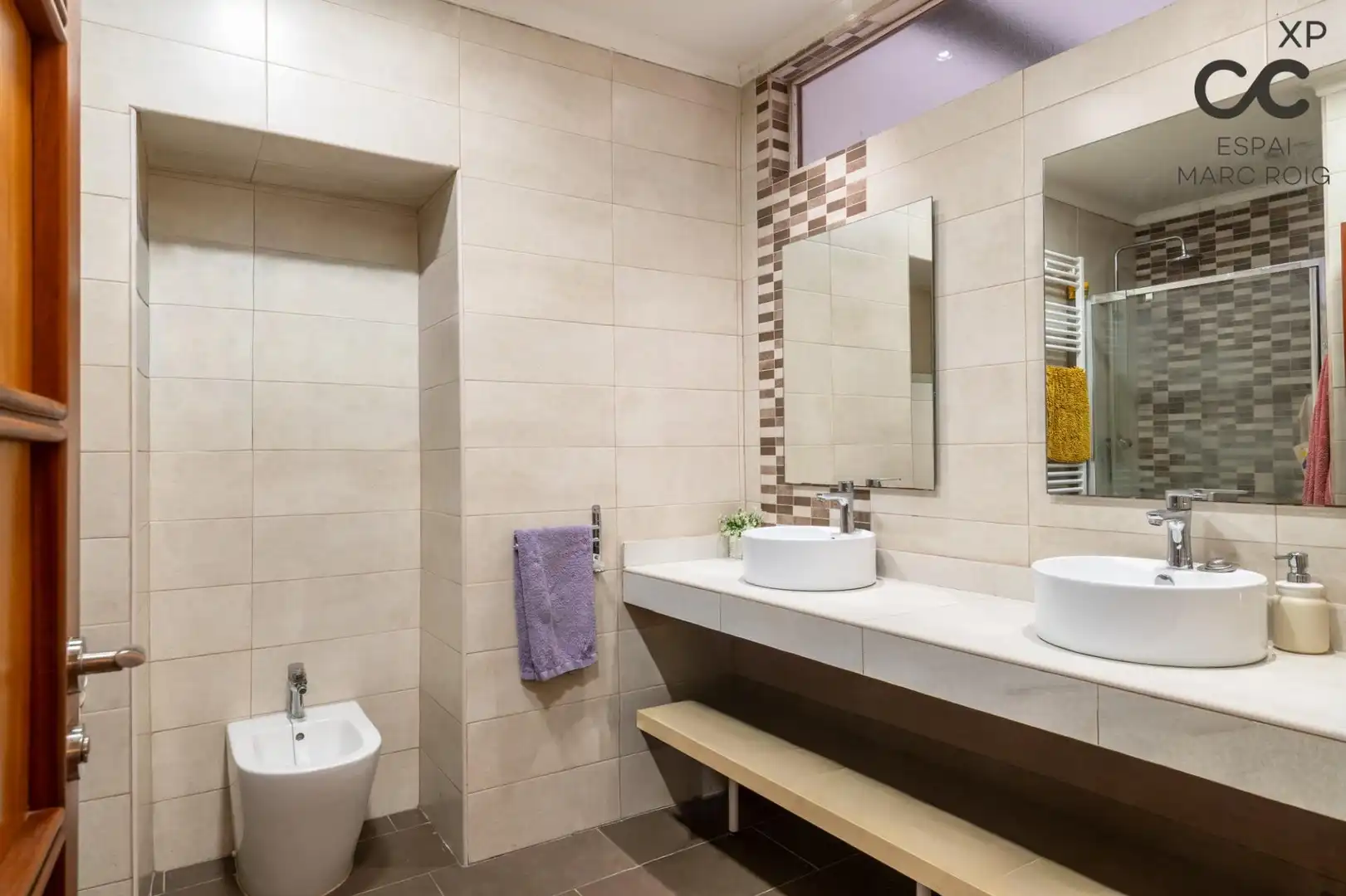 Baño de Finca rústica en venta en Siurana con Calefacción, Jardín privado y Terraza