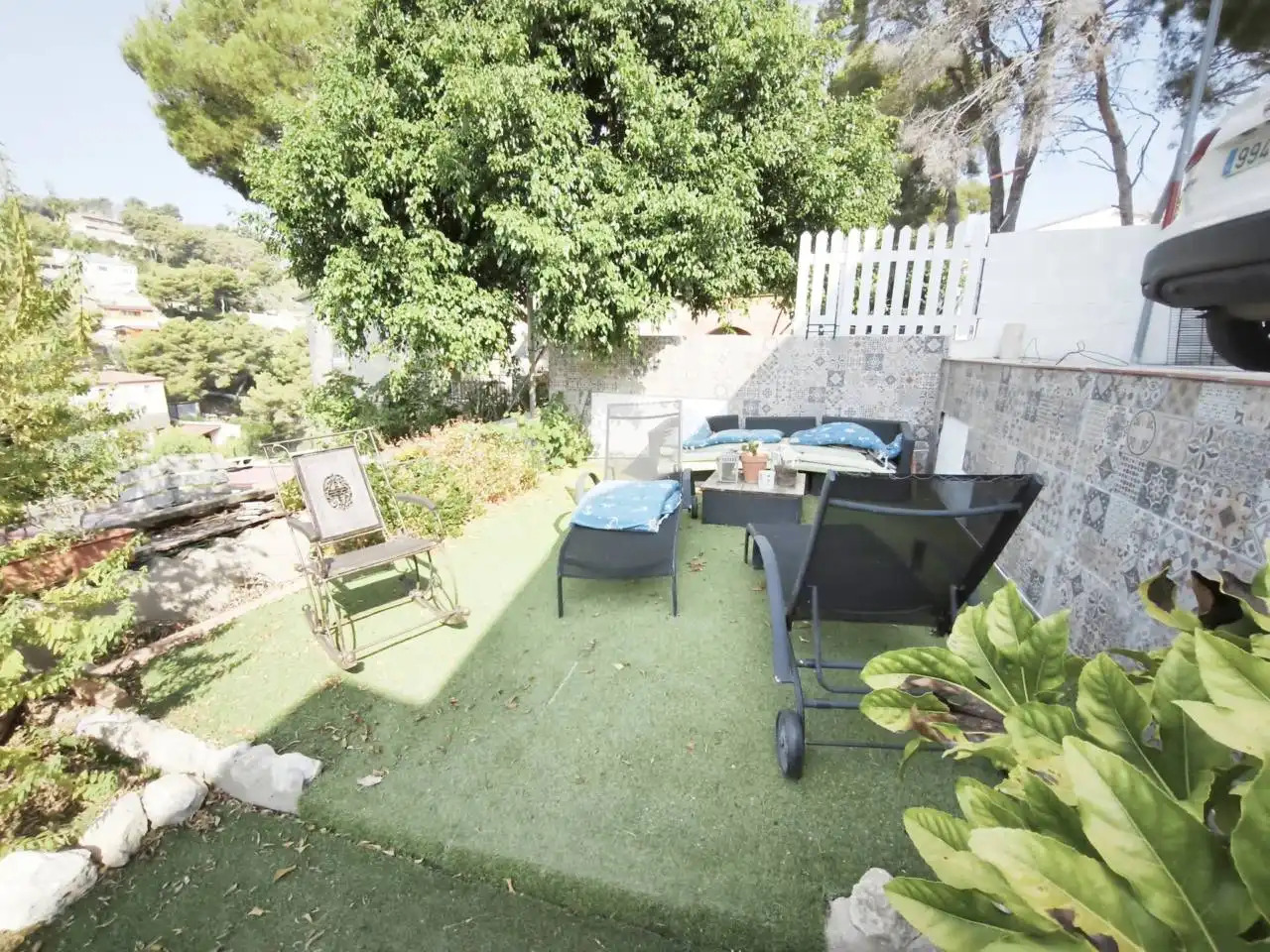 Terraza de Casa o chalet en venta en Cunit con Jardín privado y Terraza