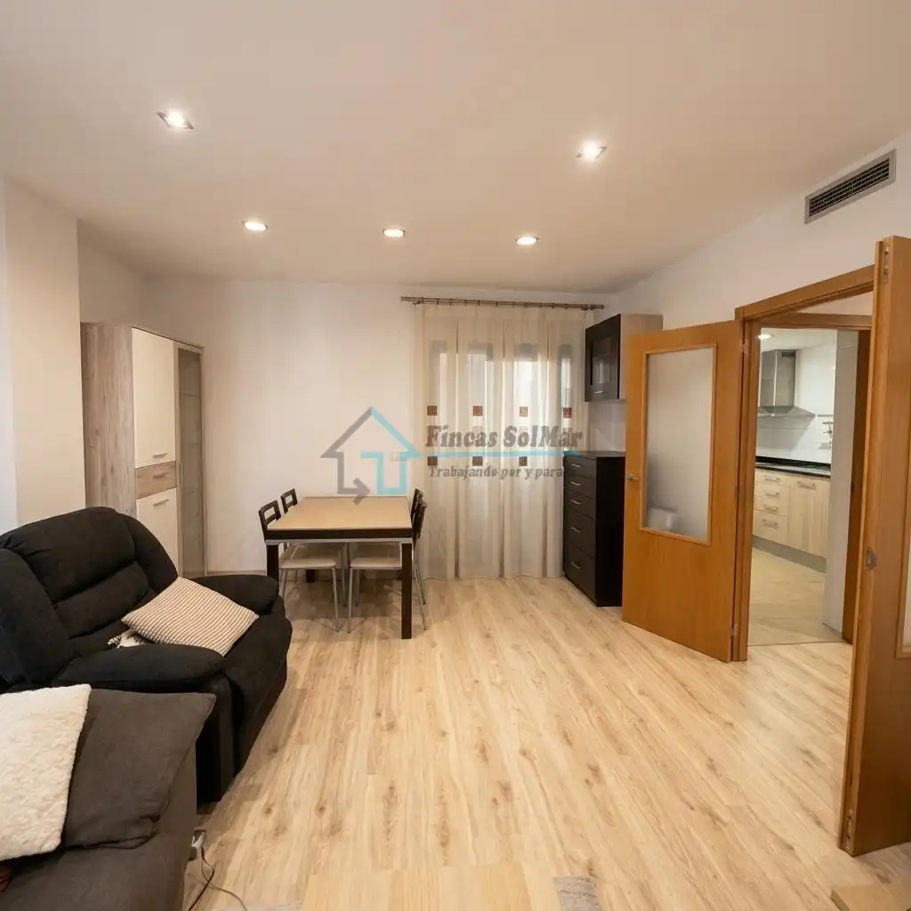 Sala d'estar de Apartament en venda en Castellón de la Plana / Castelló de la Plana amb Aire condicionat, Calefacció i Parquet