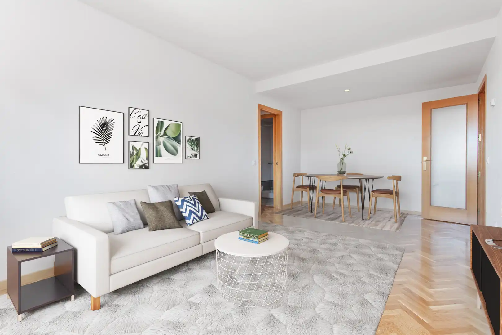 Sala de estar de Piso en venta en Madrid con Piscina comunitaria
