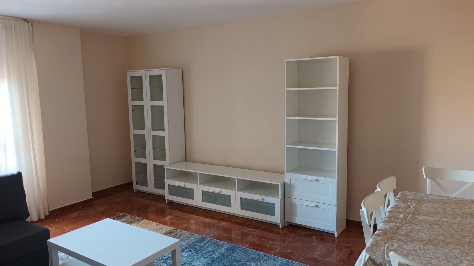 Living room of Flat to rent in  Zaragoza Capital  with Heating, Furnished and Oven