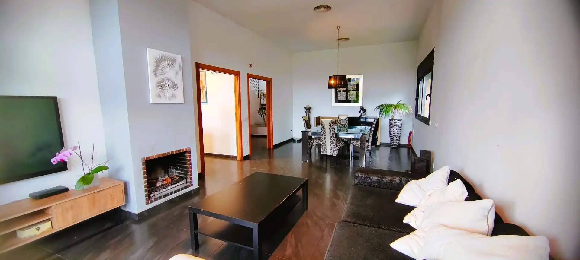 Sala d'estar de Casa o xalet en venda en Lloret de Mar amb Aire condicionat, Calefacció i Terrassa