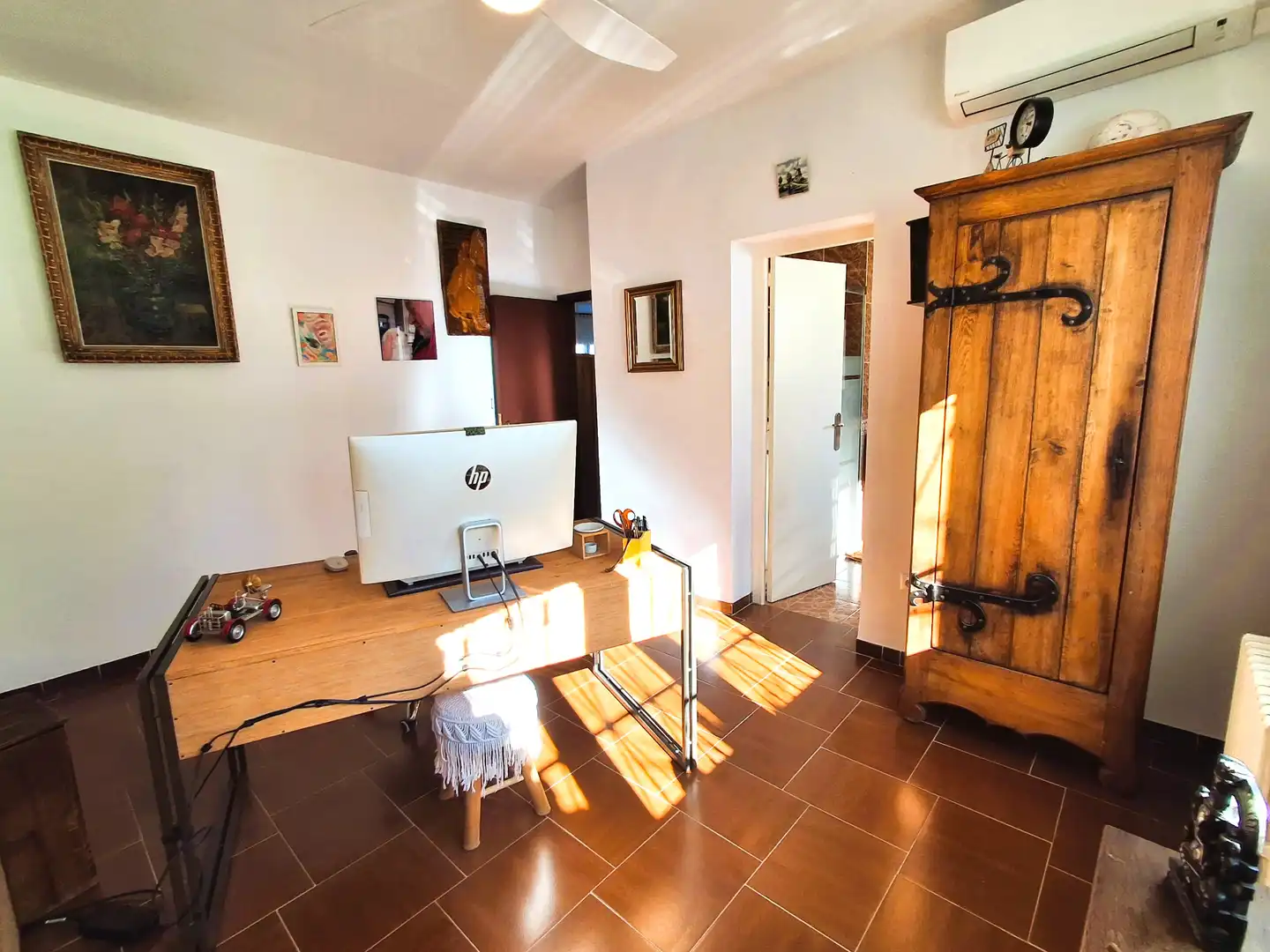 Wohnzimmer von Haus oder Chalet zum Verkauf in Mont-roig del Camp mit Klimaanlage, Heizung und Privatgarten