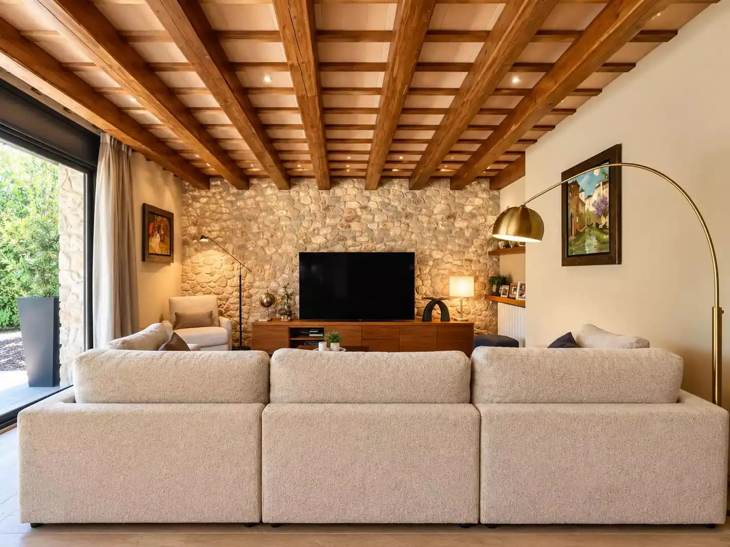 Sala de estar de Residencial en venta en Siurana, Girona