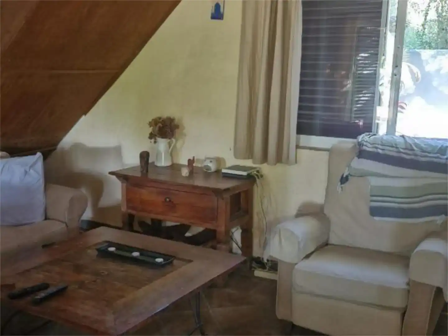 Living room of Houses for rent in Barbate  with Private garden, Parquet flooring and Swimming Pool