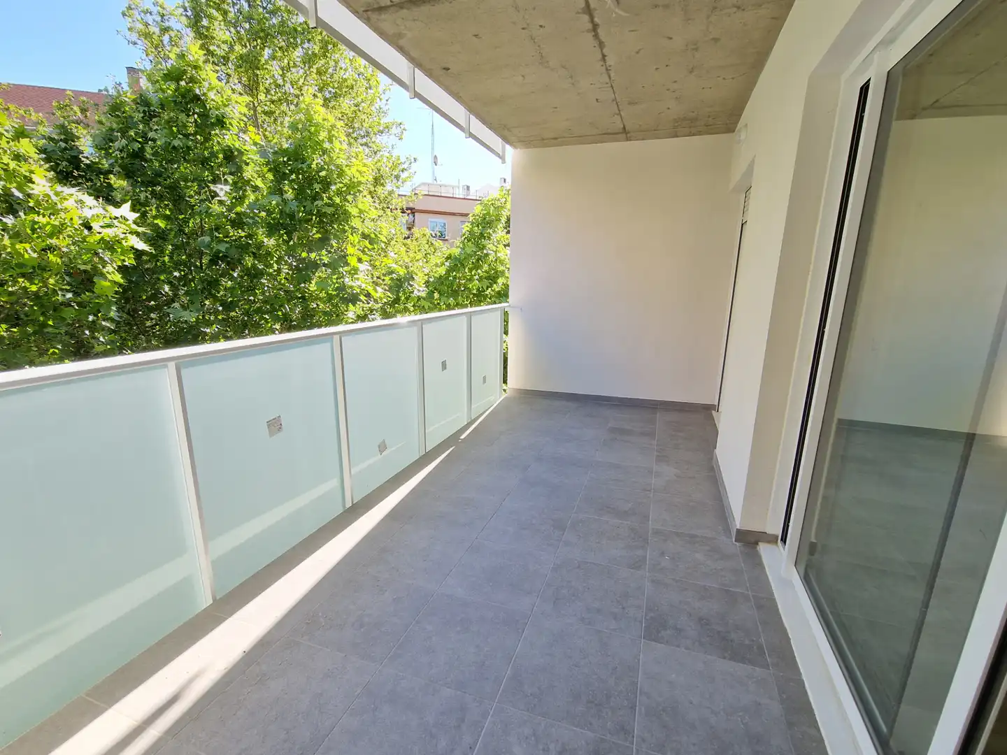 Terrace of Flat for sale in Zaragoza  with Air Conditioner, Heating and Parquet flooring