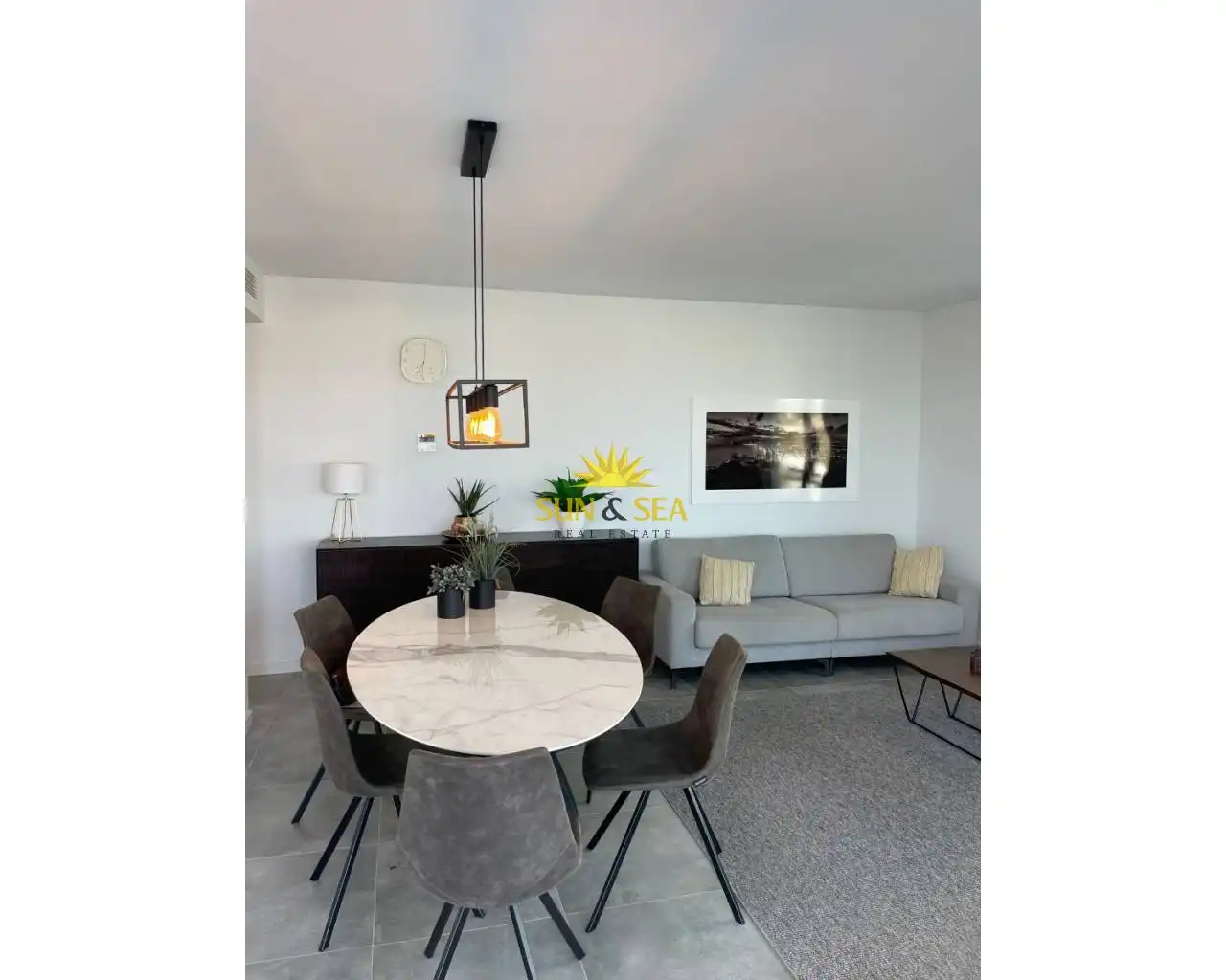 Living room of Apartments for rent in Finestrat  with Air Conditioner, Heating and Terrace