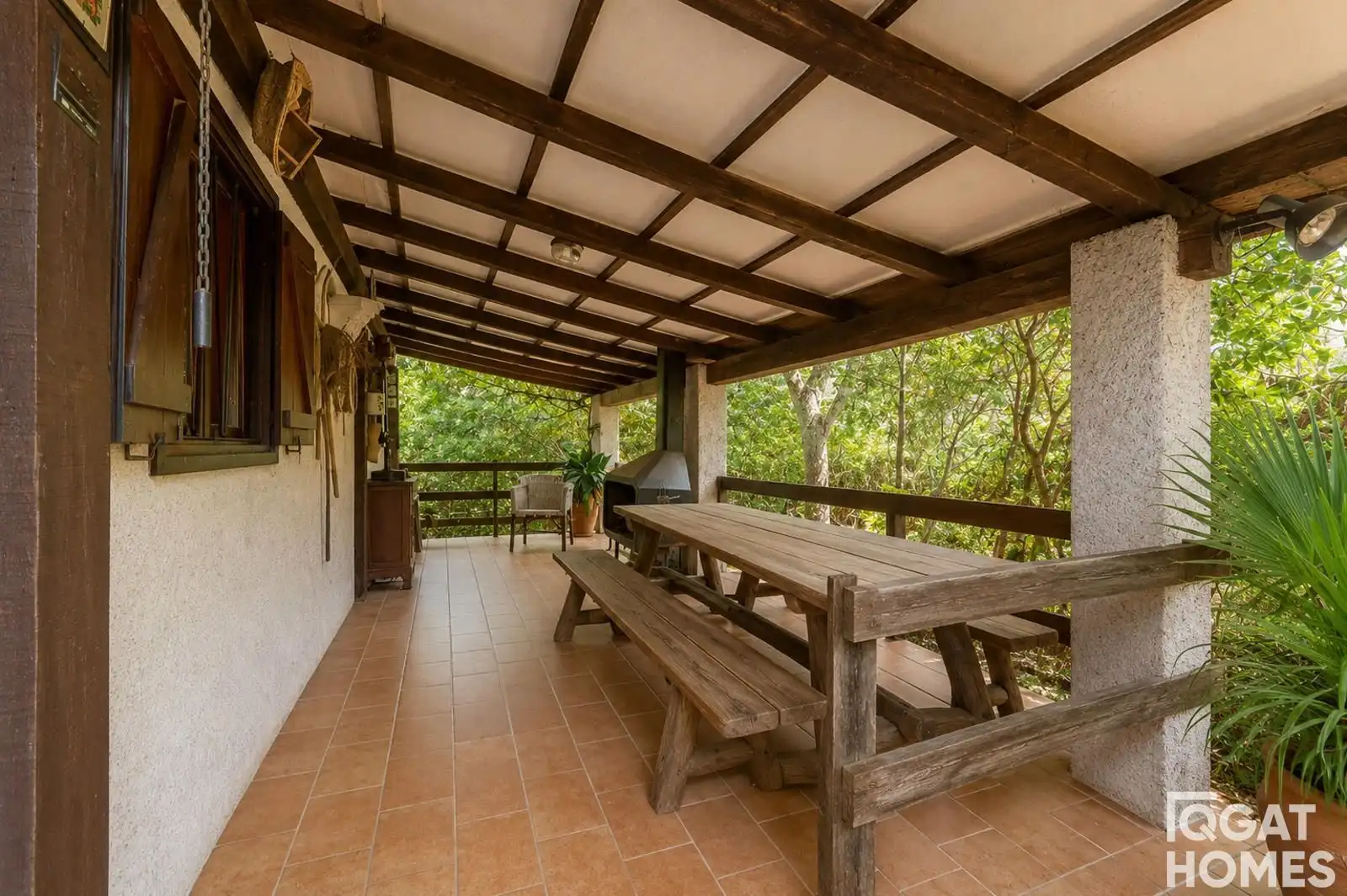 Terraza de Casa o chalet en venta en Sant Cugat del Vallès con Calefacción, Terraza y Trastero