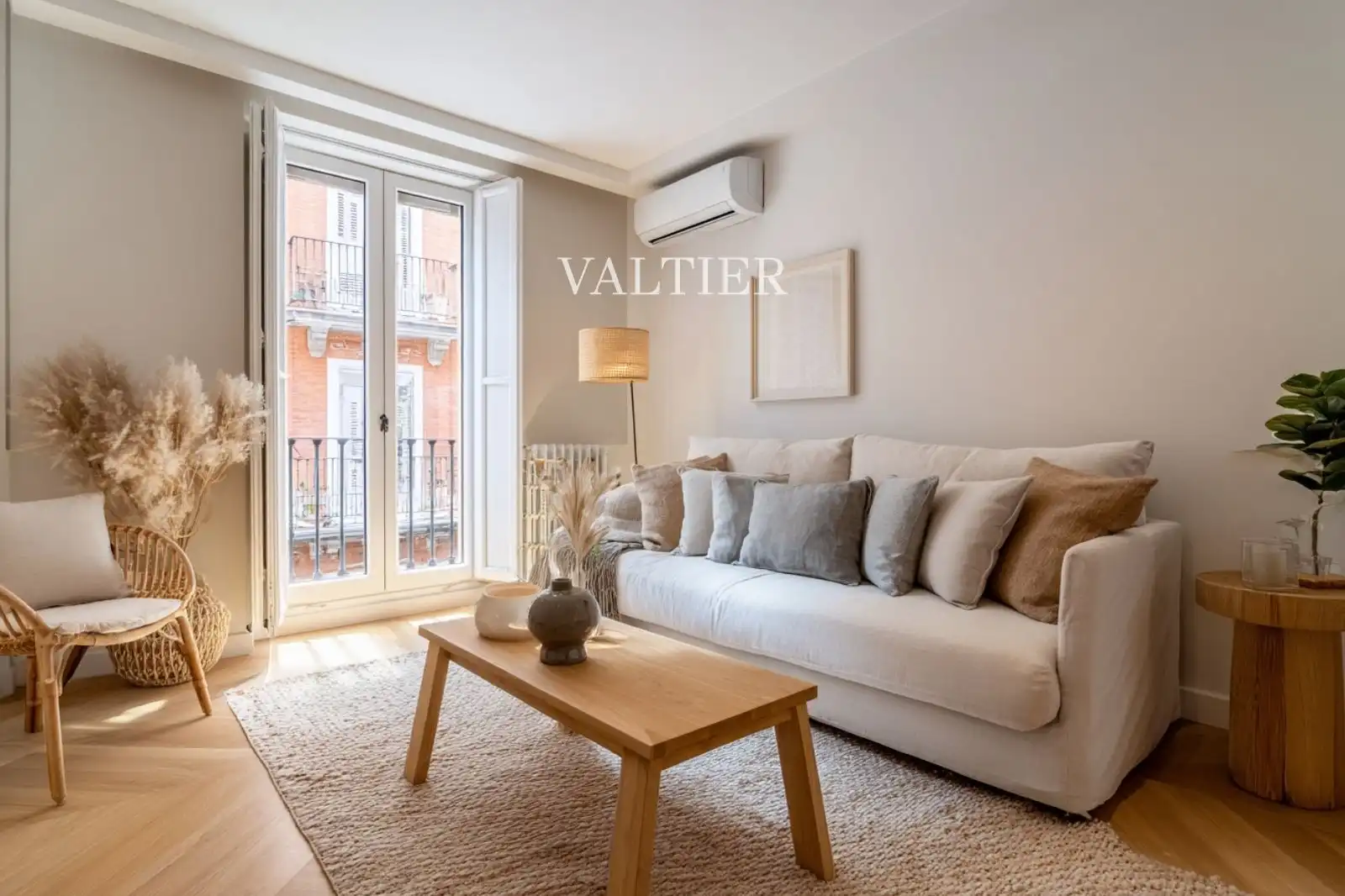 Sala de estar de Piso en venta en Madrid con Amueblado