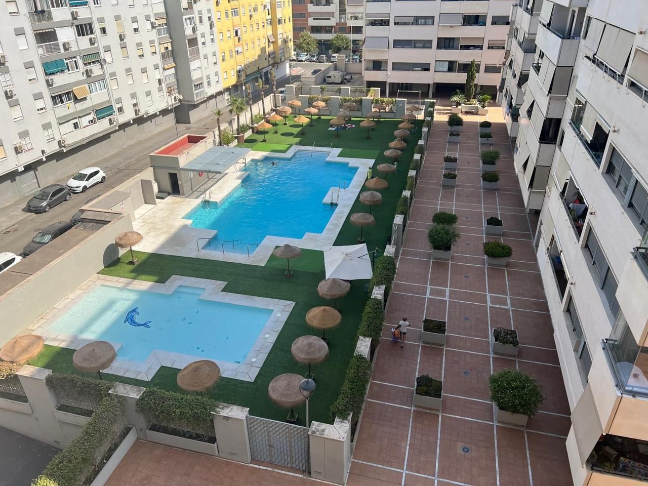 Piscina de Pis en venda en Málaga Capital amb Aire condicionat, Calefacció i Terrassa