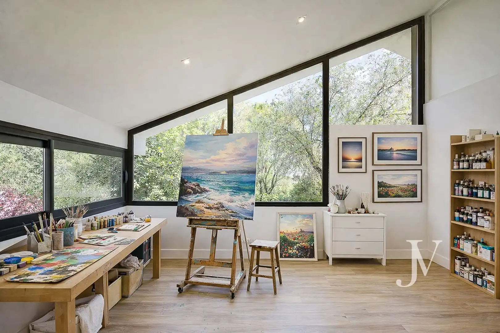 Sala d'estar de Casa o xalet en venda en Pozuelo de Alarcón amb Aire condicionat, Calefacció i Jardí privat