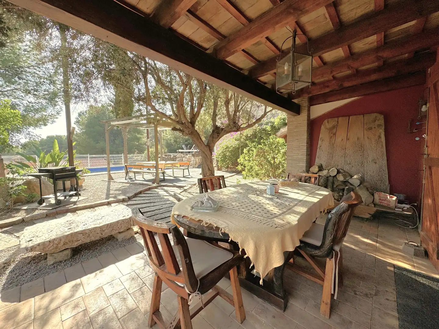 Jardín de Casa o chalet en venta en Náquera con Aire acondicionado, Jardín privado y Terraza