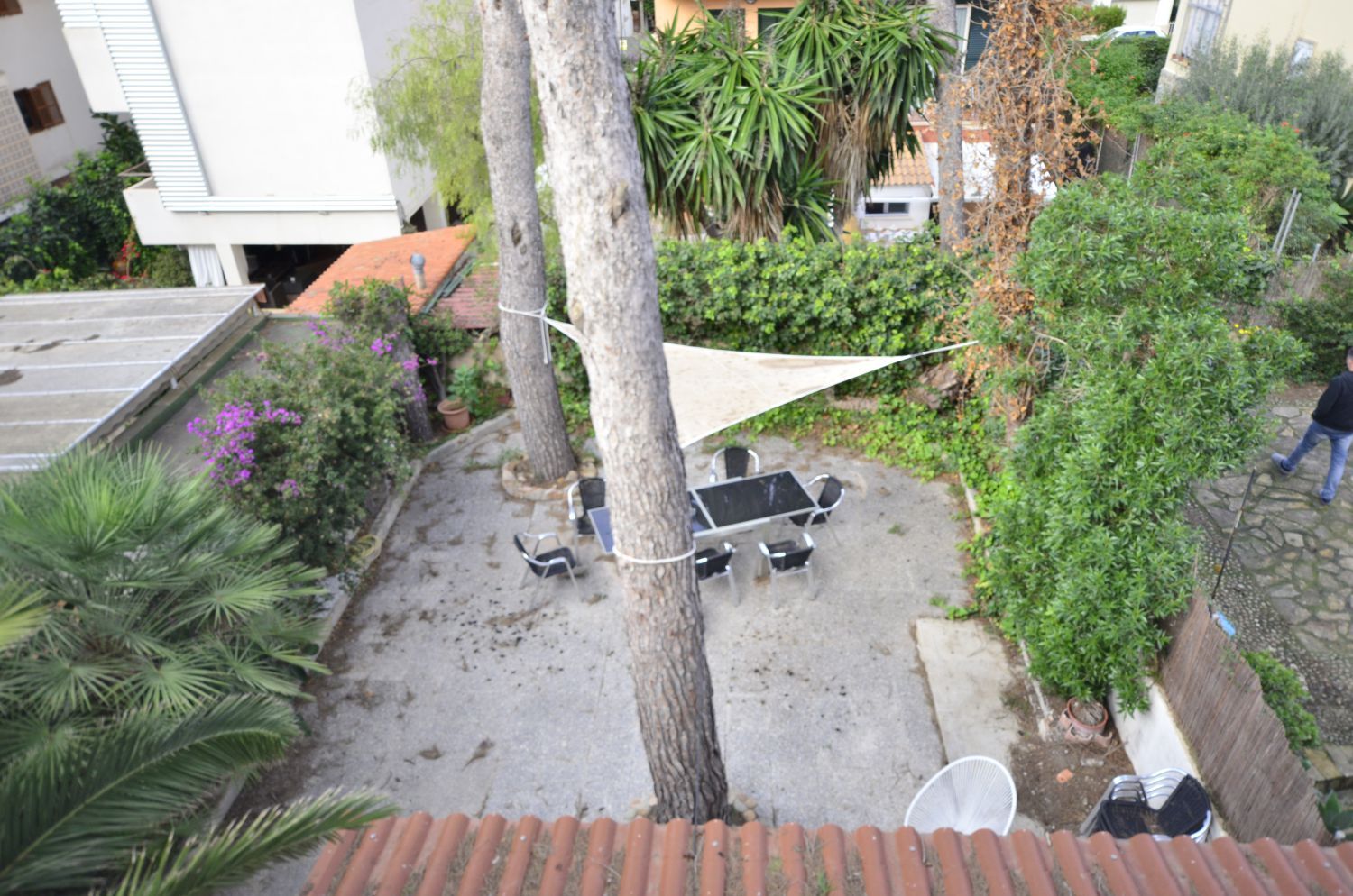 Jardí de Planta baixa de lloguer en  Palma de Mallorca amb Aire condicionat, Calefacció i Terrassa