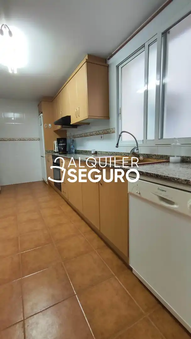 Kitchen of Flat for rent in Sagunto / Sagunt  with Air Conditioner and Furnished