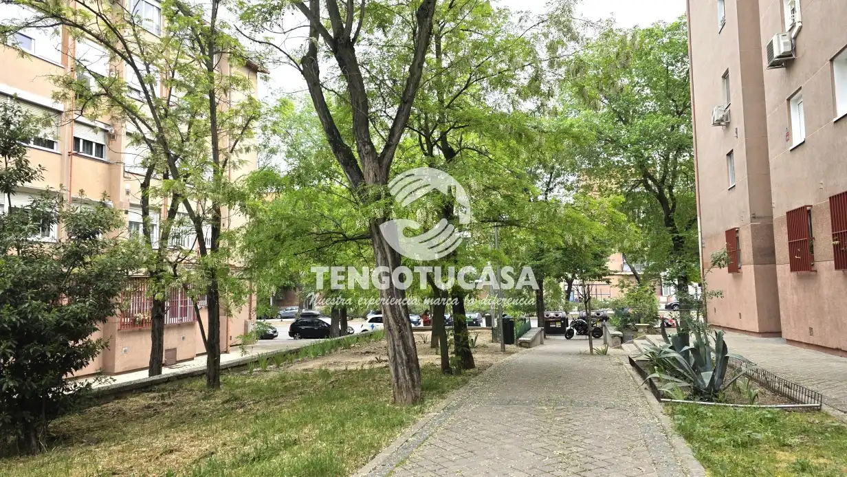 Vista exterior de Piso en venta en Madrid con Amueblado