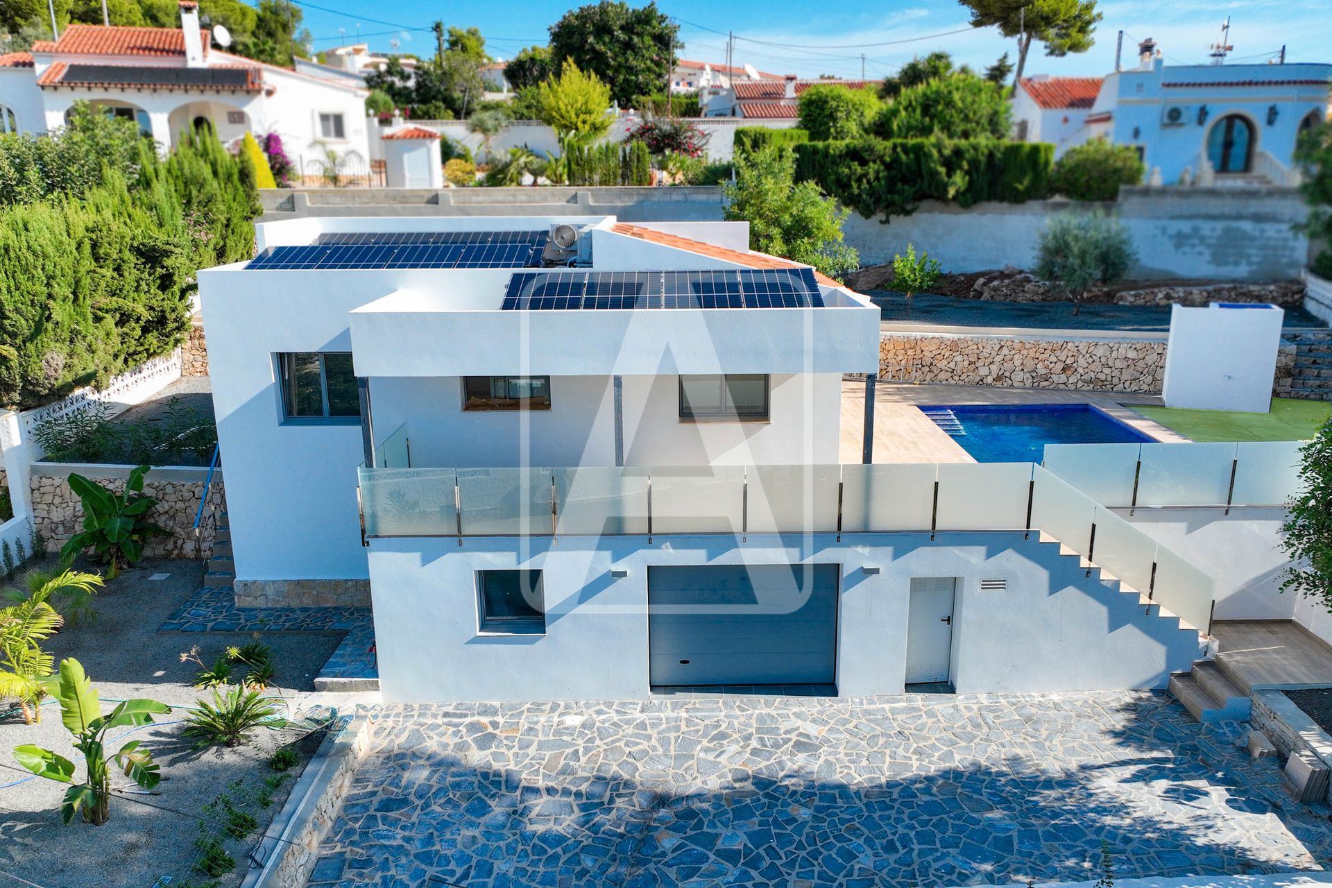 Exterior view of House or chalet for sale in Benissa  with Air Conditioner, Private garden and Terrace