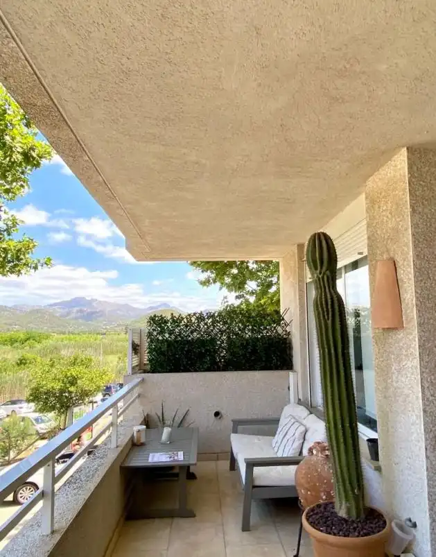 Terrassa de Apartament de lloguer en Andratx amb Moblat, Balcó i Piscina comunitària