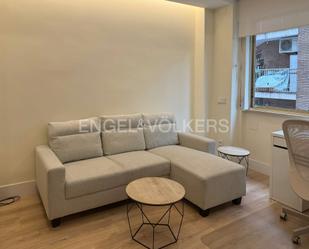 Living room of Apartment to rent in  Madrid Capital  with Air Conditioner and Heating