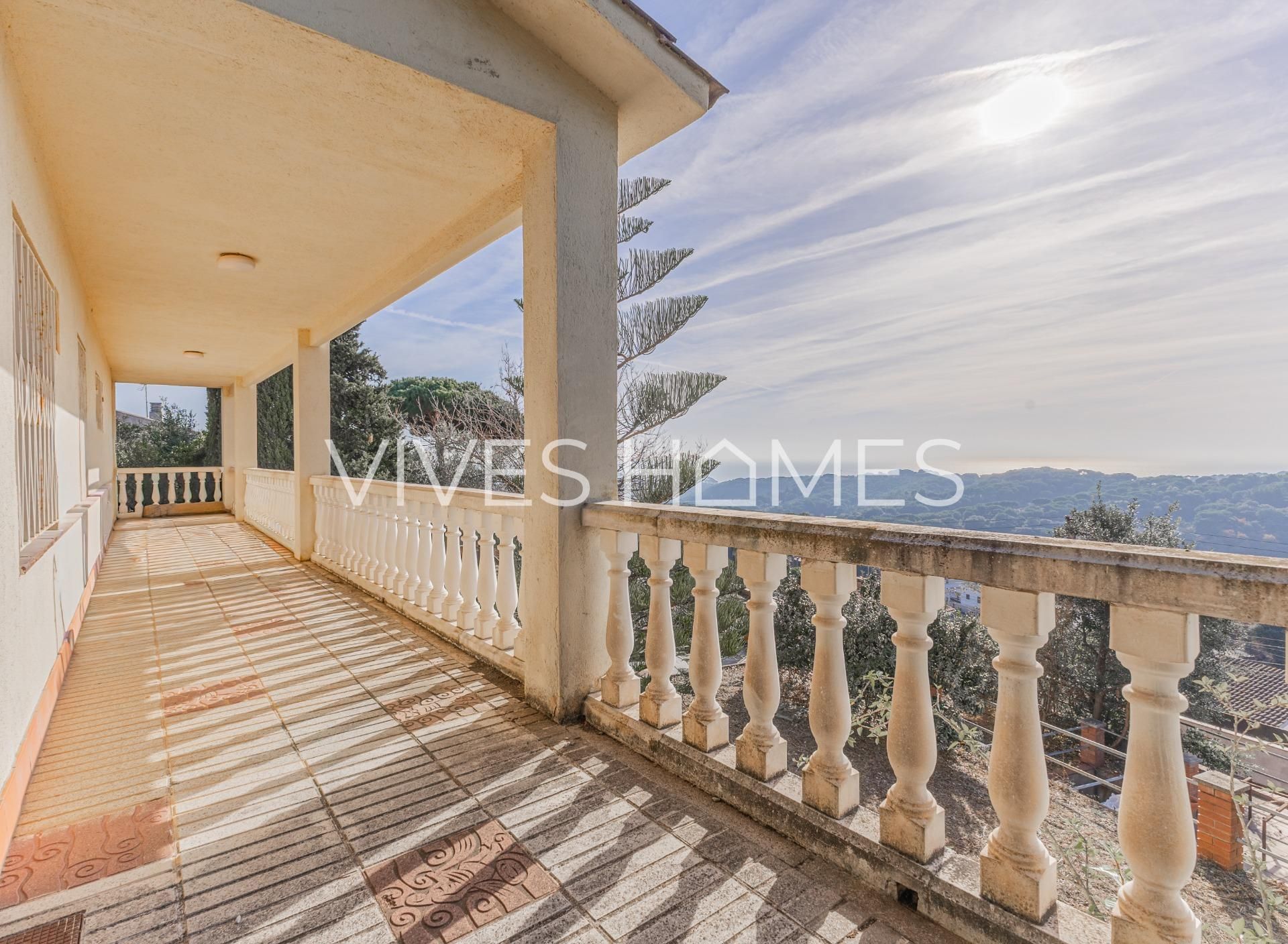Vista exterior de Casa o chalet en venta en Sant Cebrià de Vallalta con Jardín privado, Terraza y Trastero