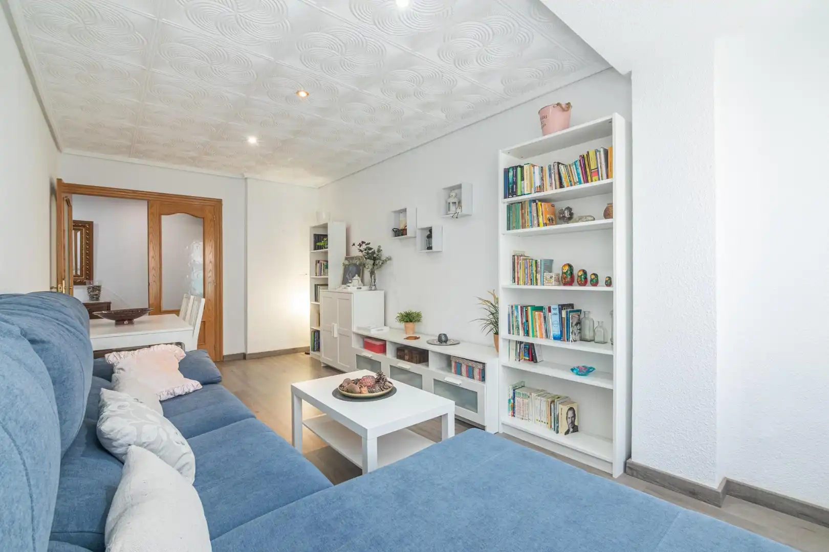 Sala de estar de Piso en venta en Elche / Elx con Balcón