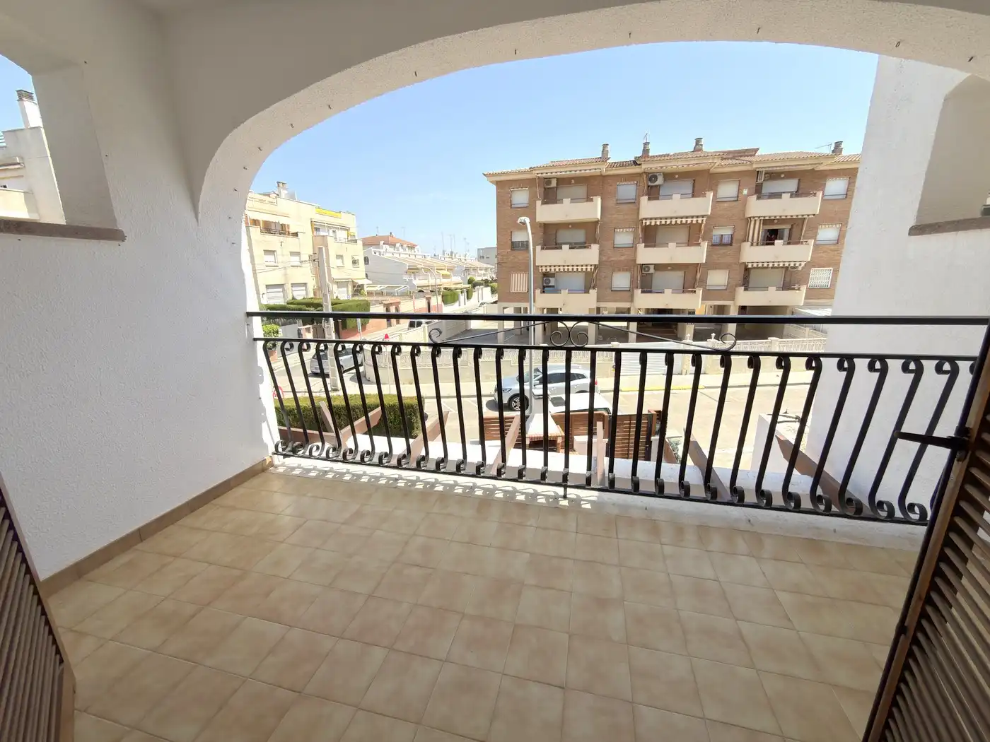 Balcony of Detached homes for sale in Cunit  with Air Conditioner, Parquet flooring and Terrace