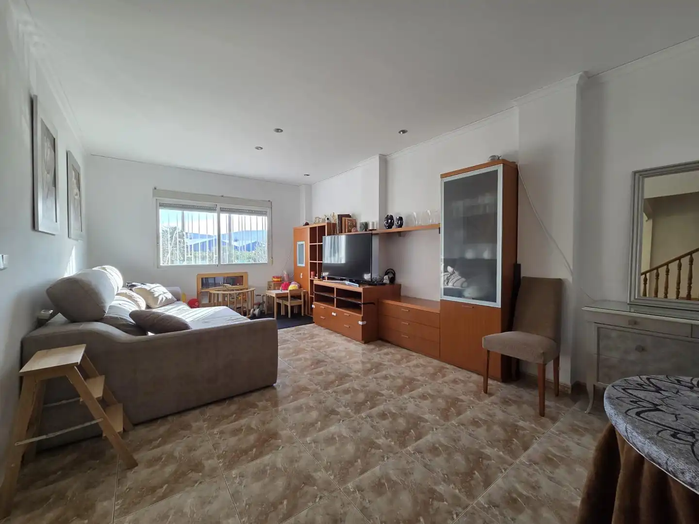 Sala d'estar de Casa adosada en venda en Beniflá amb Aire condicionat, Calefacció i Terrassa