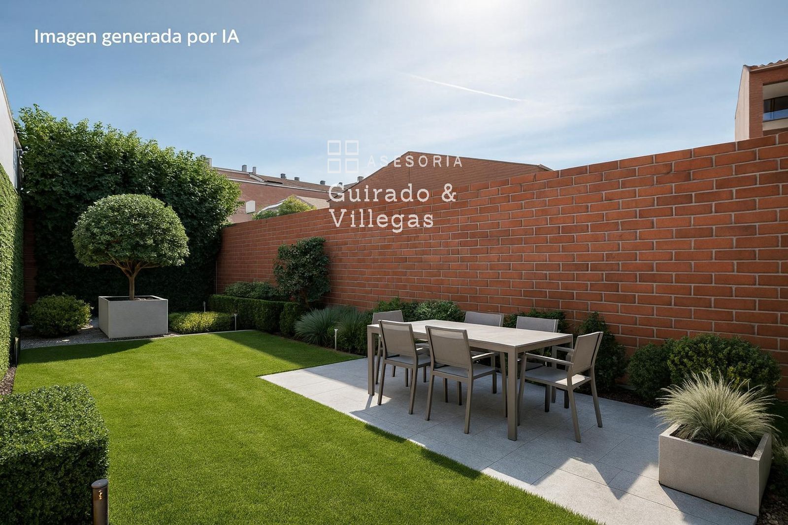 Jardí de Casa adosada en venda en Terrassa