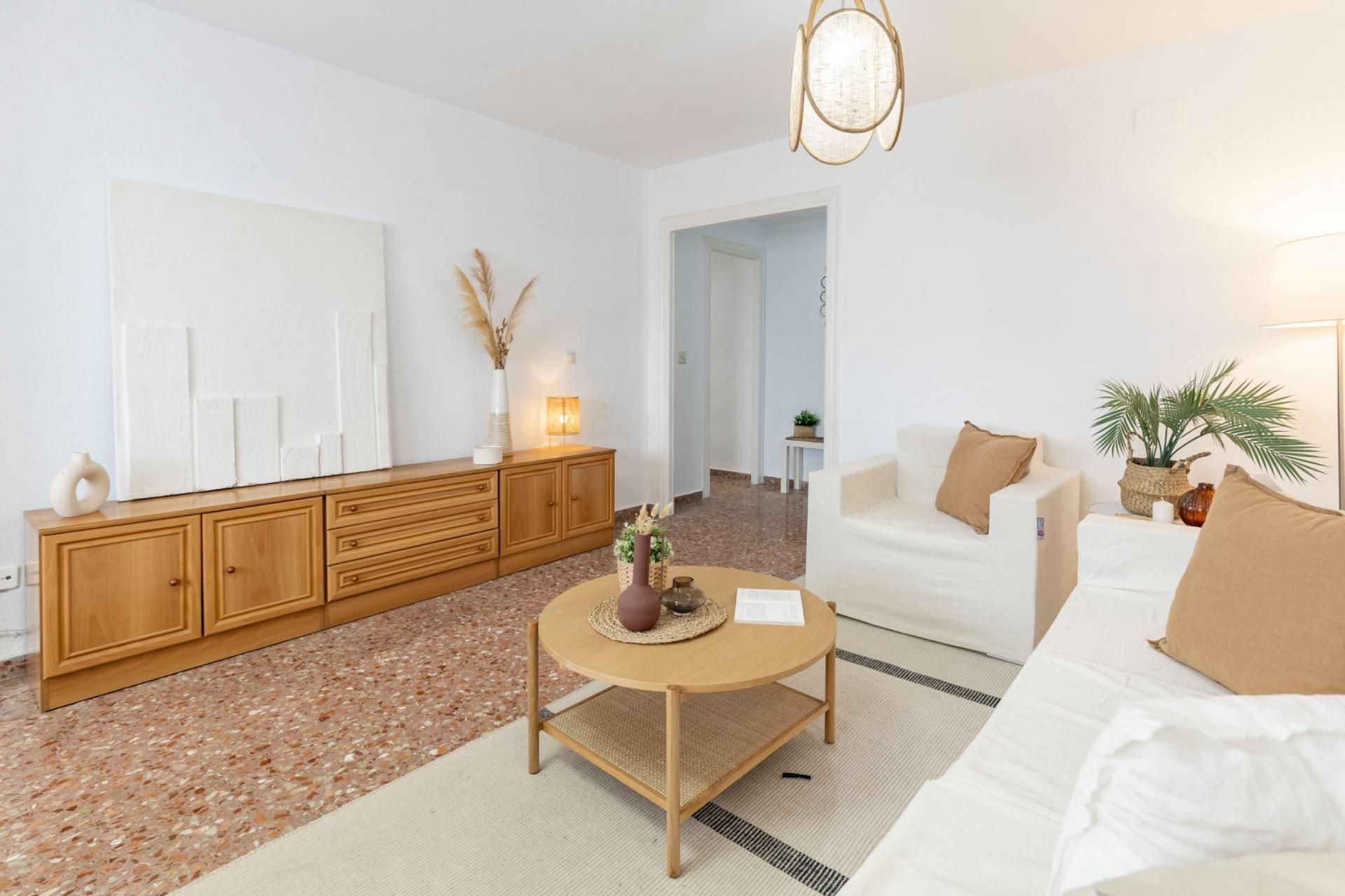 Sala de estar de Piso en venta en  Valencia Capital con Balcón